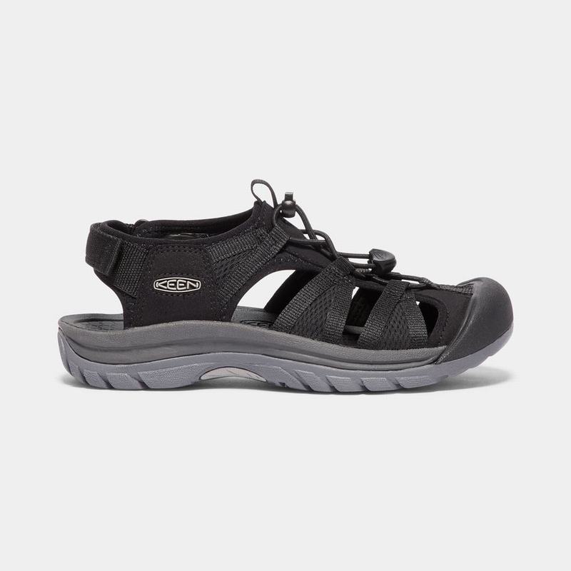 Cheap Keen Venice II H2 Womens Sandals Black NZ (6049-UGAIX)